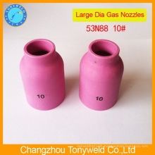 53N88 tig welding ceramic nozzle for welding torch